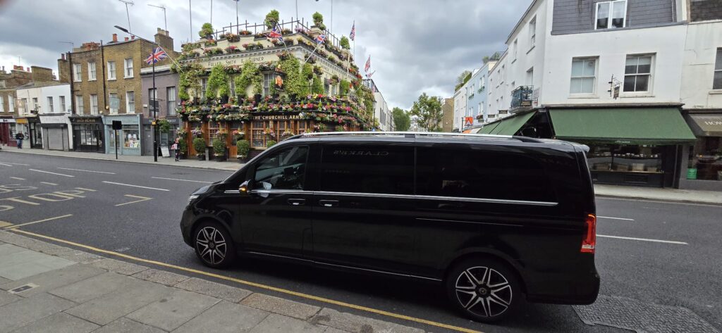 V Class chauffeur London