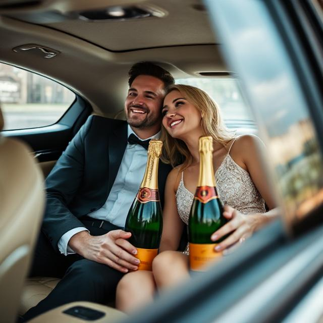 valentine's day chauffeur service