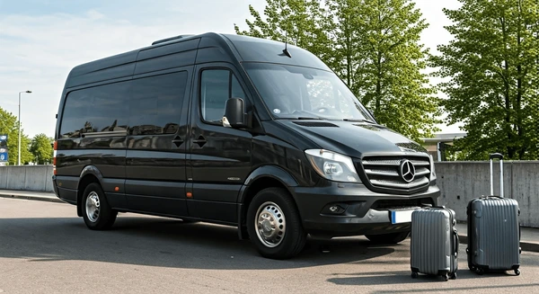 airport transfers in Mercedes sprinter